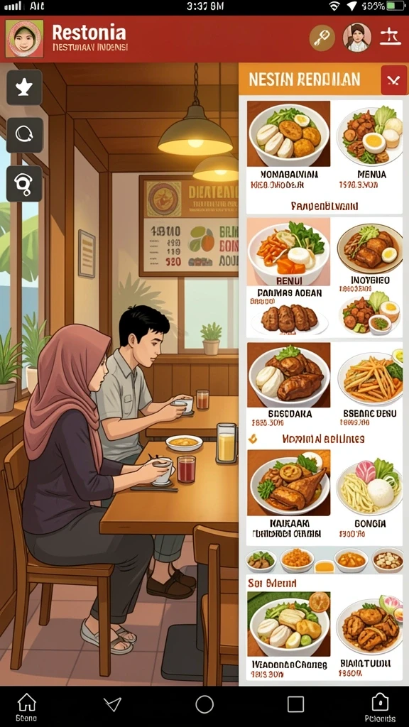 Tangkapan layar memperlihatkan fitur multiplayer yang seru.