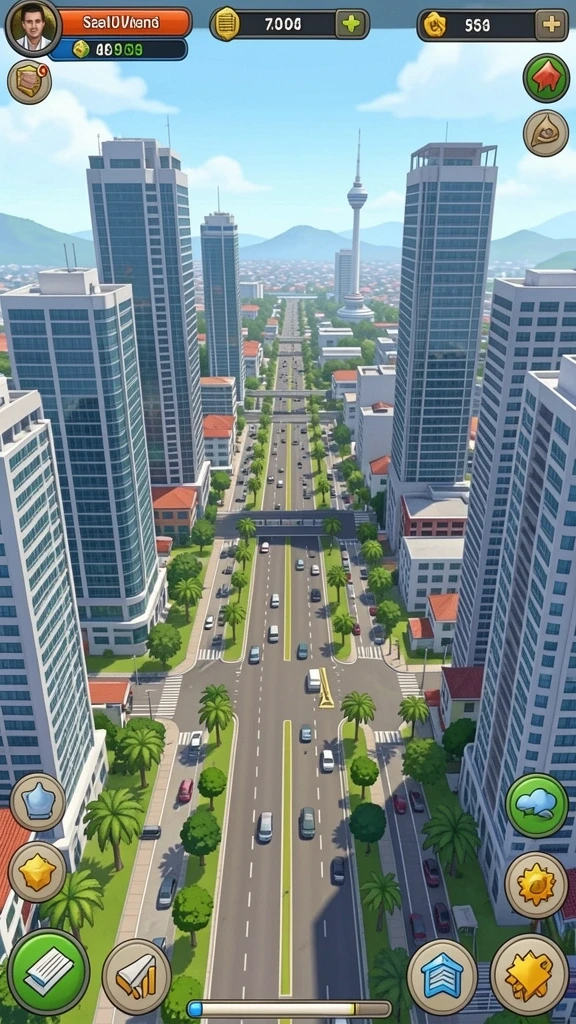 Gameplay yang seru dengan banyak pilihan slot.