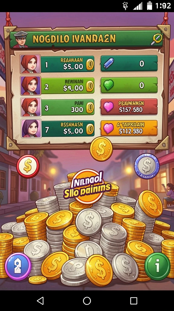 Tampilan awal game yang menawan.