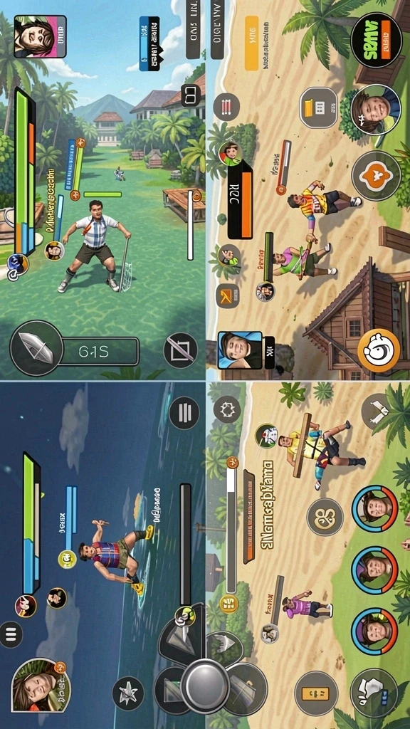 Kegiatan multiplayer yang seru dan interaktif.