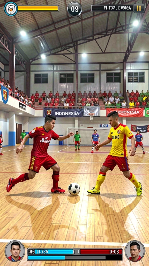 Level yang penuh tantangan dan aksi seru.
