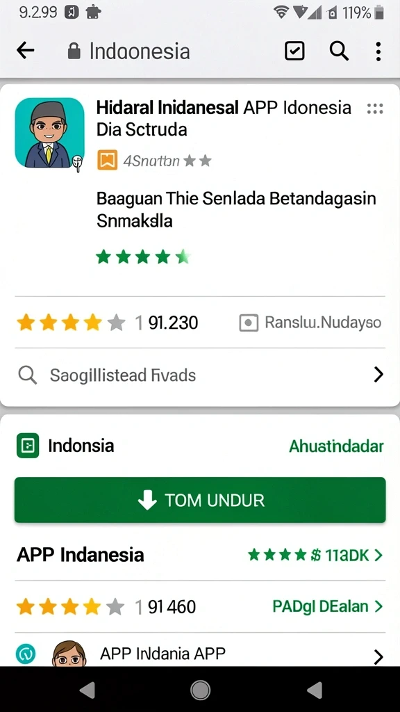 Tampilan antarmuka yang ramah pengguna.