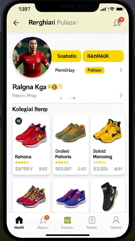 Tampilan antarmuka yang menarik dan ramah pengguna.