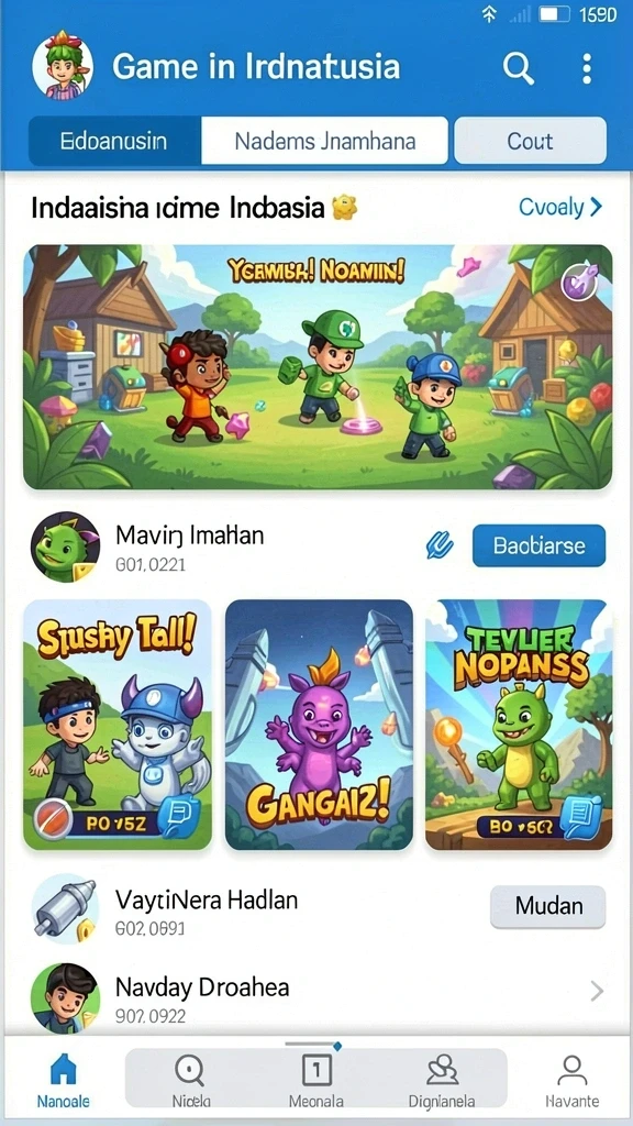 Tampilan antarmuka yang user-friendly dan menarik.