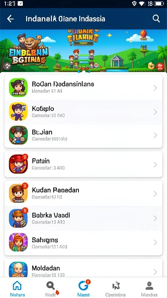 Beragam mode permainan yang menantang dan seru.