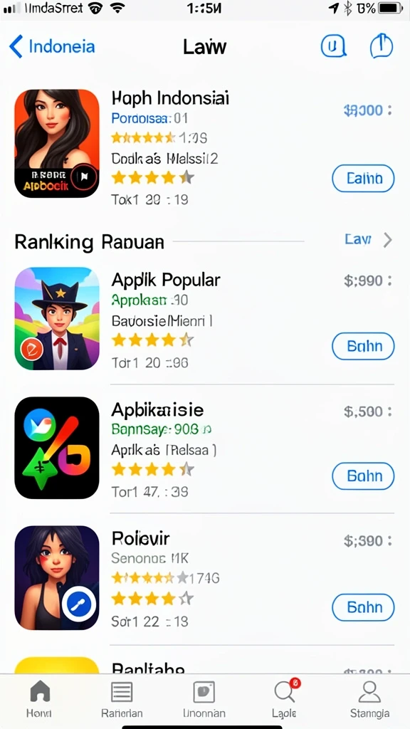 Screenshot menampilkan karakter utama dalam aksi petualangan.