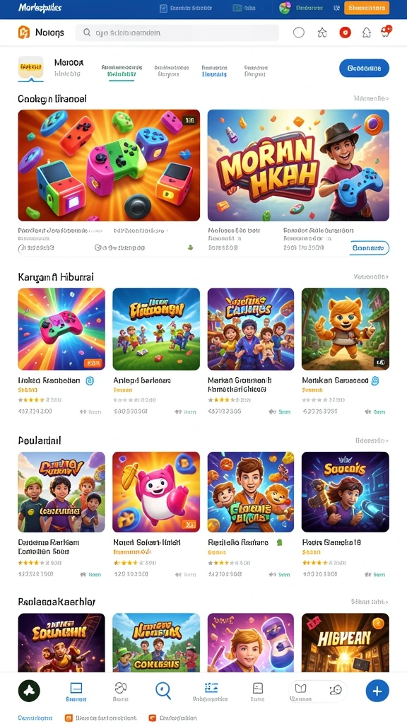 Tampilan grafis yang memukau dan karakter yang menarik.