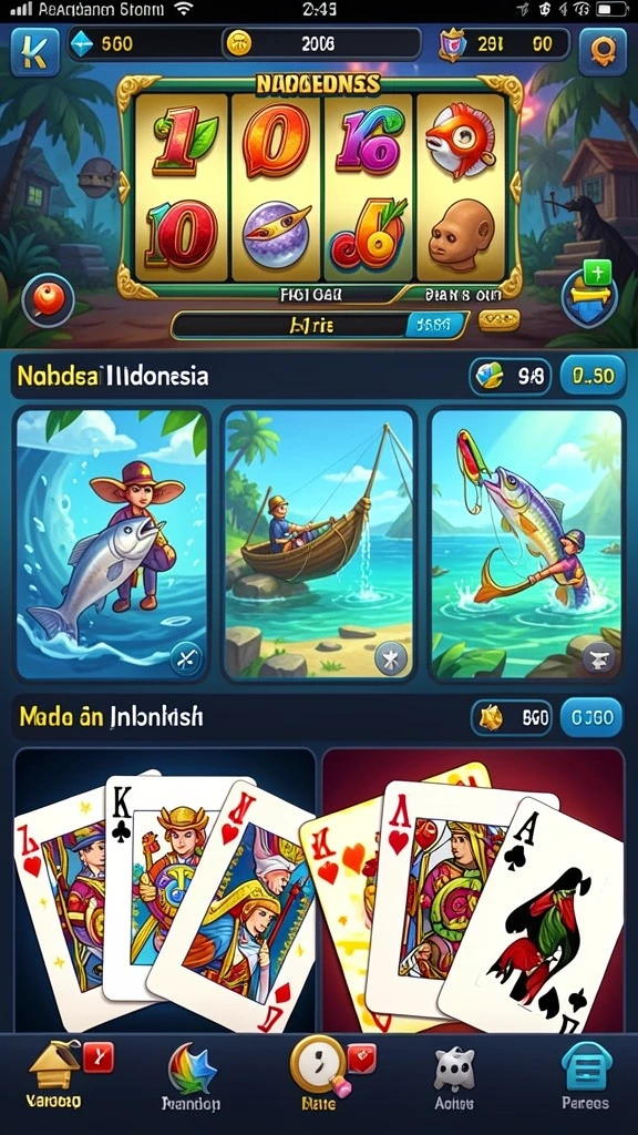 Berbagai tantangan teka-teki yang menarik.
