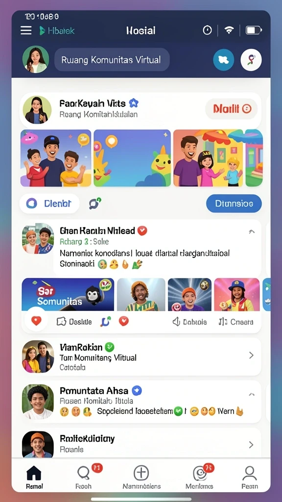 Screenshot berbagai level yang penuh tantangan.
