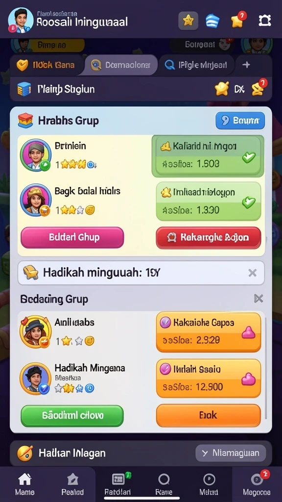 Screenshot menunjukkan tampilan awal game yang memukau.