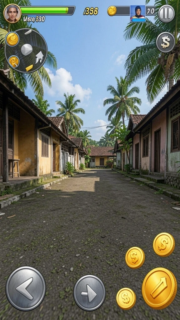 Mode multiplayer yang menyenangkan dan interaktif.