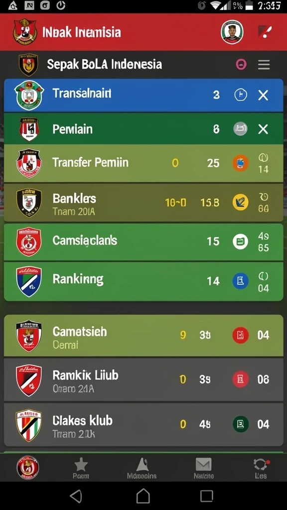 Tampilan antarmuka yang menarik dan mudah dinavigasi.