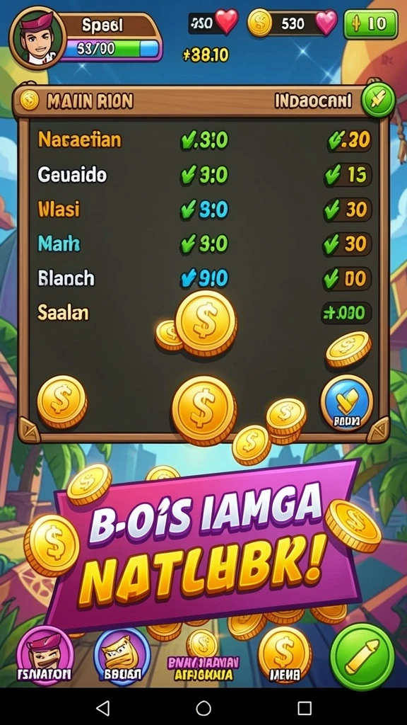 Mode multiplayer yang seru dan kompetitif.