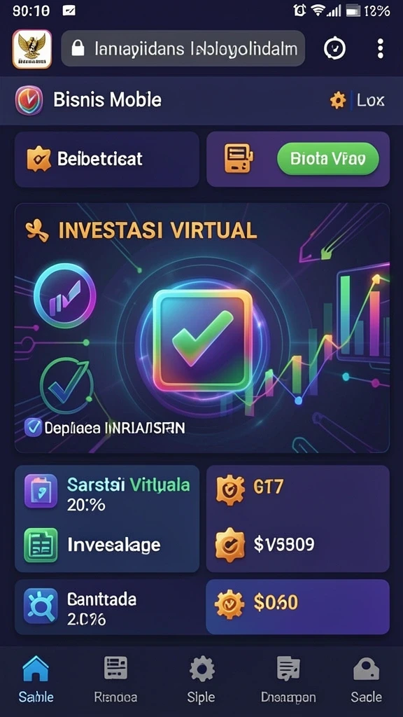 Pengguna sedang berinteraksi di mode multiplayer.