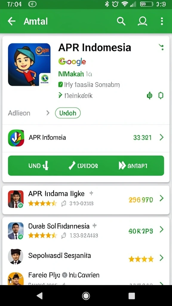 Tangkapan layar momen kompetisi antar pemain.
