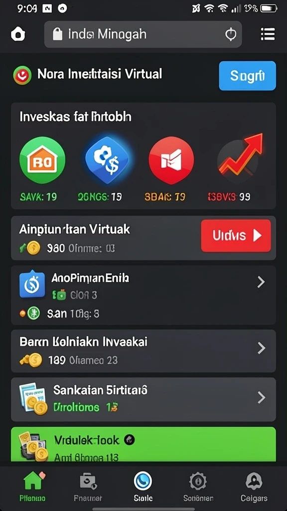 Fitur sosial yang memungkinkan interaksi antar pemain.