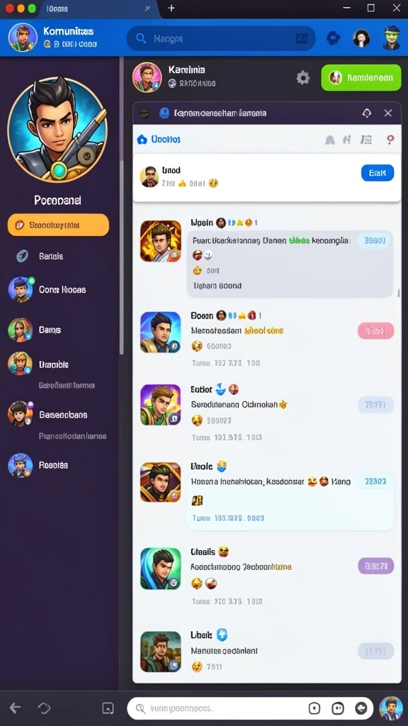 Karakter unik dengan kemampuan spesial siap membantu petualangan.