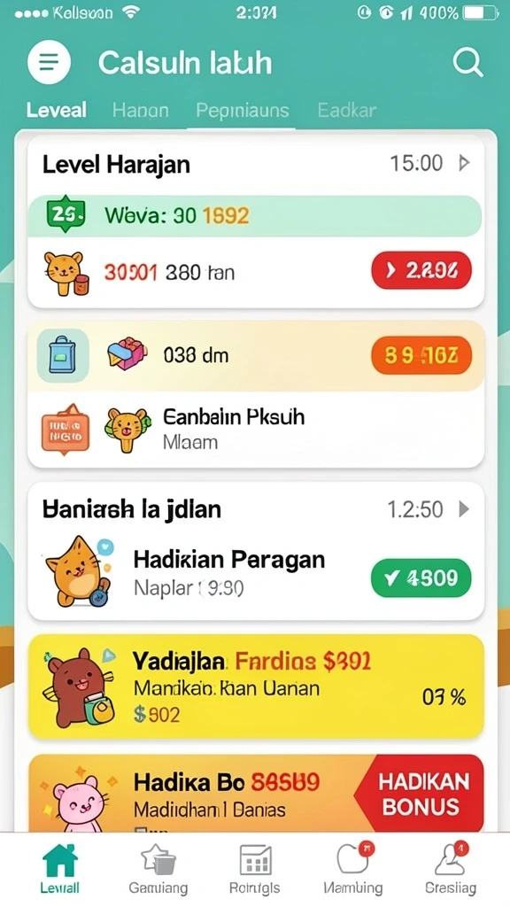 Tampilan antarmuka yang menarik dan mudah dinavigasi.