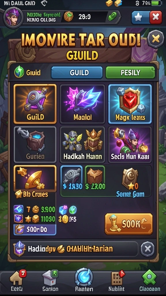 Screenshot menampilkan item power-up yang dapat digunakan.