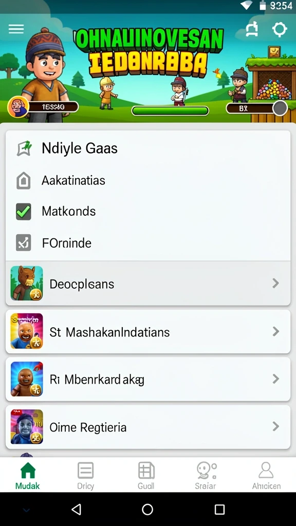 Gameplay multiplayer yang seru dan interaktif.