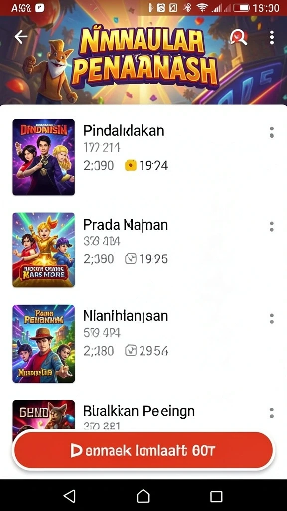 Beragam permainan menarik untuk semua usia.