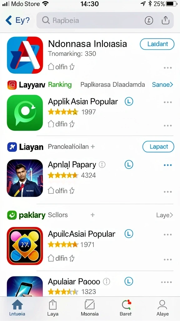Tampilan antarmuka yang user-friendly.