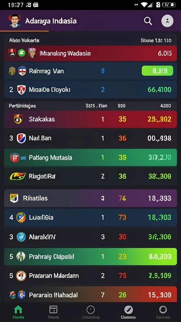Fitur leaderboard yang memungkinkan persaingan sehat.