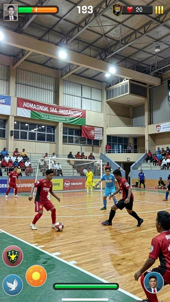 Tampilan antarmuka yang bersih dan menarik.