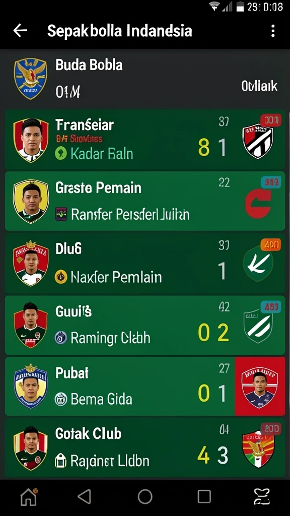 Tampilan antarmuka yang intuitif dan menarik.