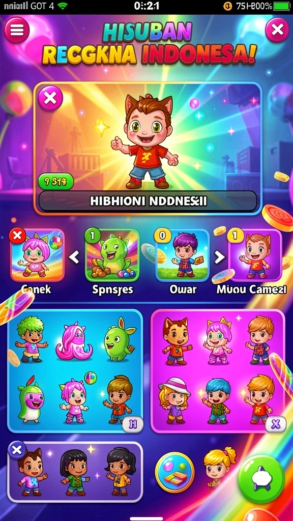 Tampilan awal yang menarik dan informatif.