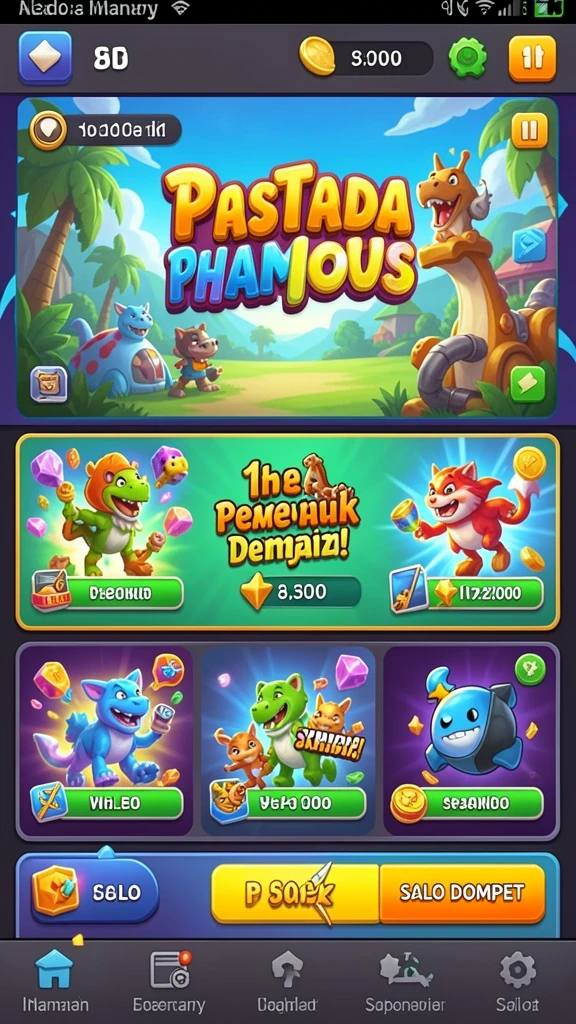 Screenshot menunjukkan fitur multiplayer di TVTOTO.