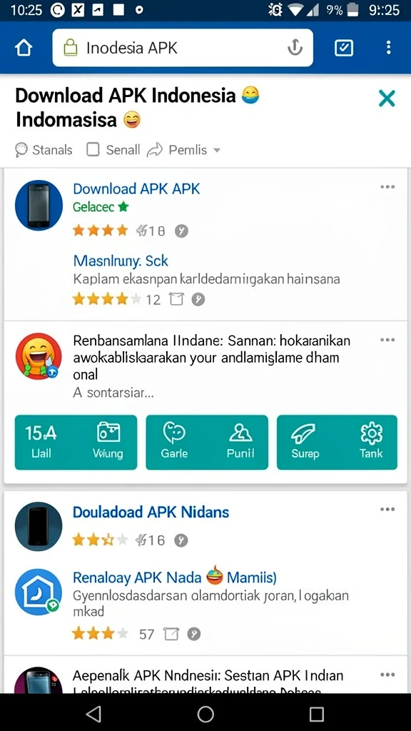 Tampilan awal yang menarik dan user-friendly.