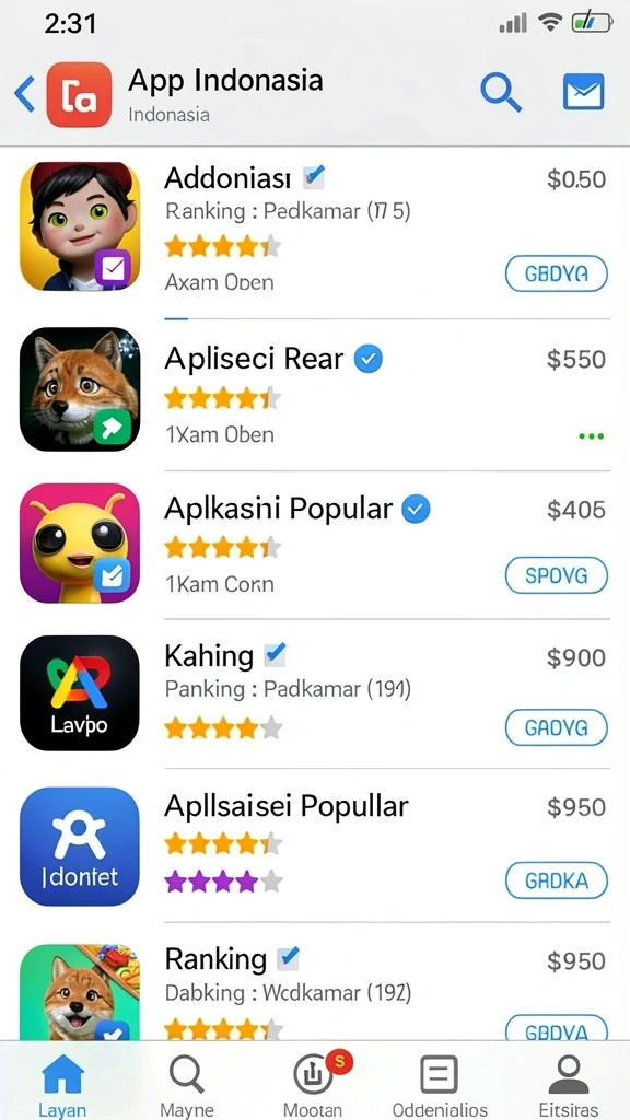 Fitur kustomisasi karakter yang unik.