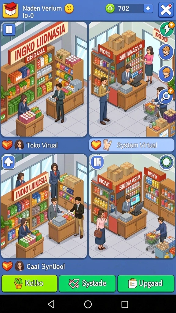 Momen seru dalam kompetisi multiplayer.